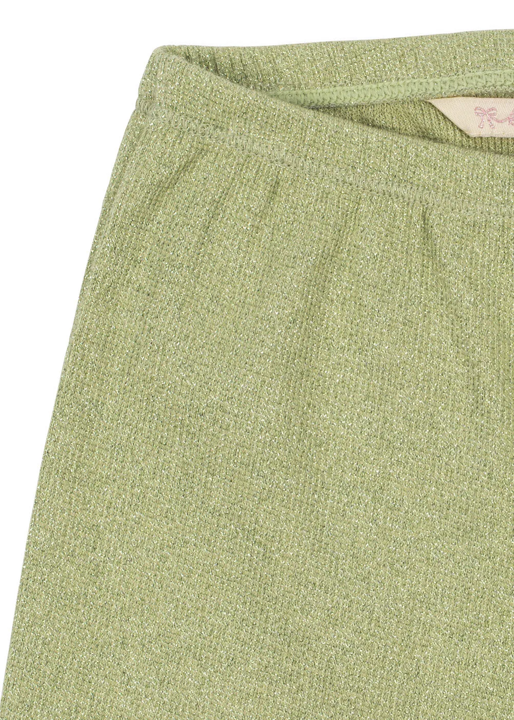 Konges Sløjd Roli Flared broek leek green biokatoen