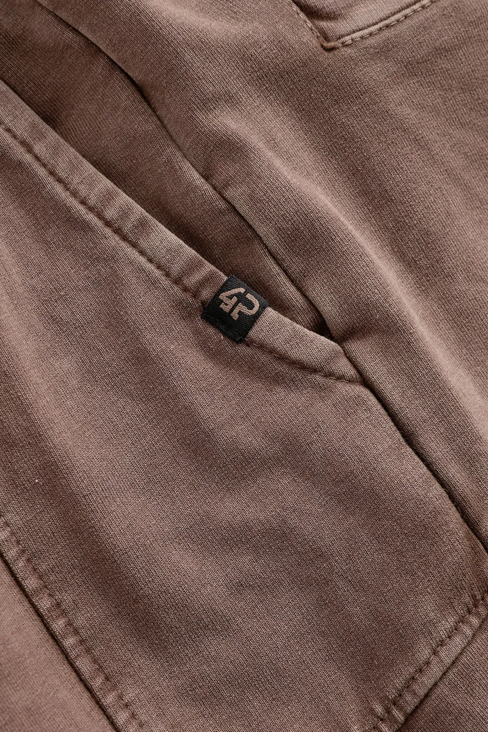 4PRESIDENT Rick Short Stone gray jogger