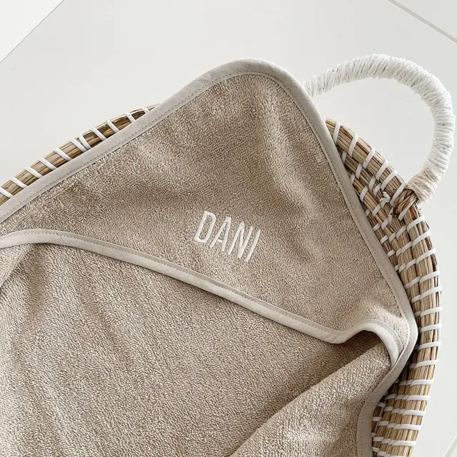 SODA FASHION Badcape Cream biokatoen
