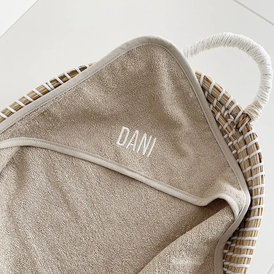 SODA FASHION Badcape Cream biokatoen