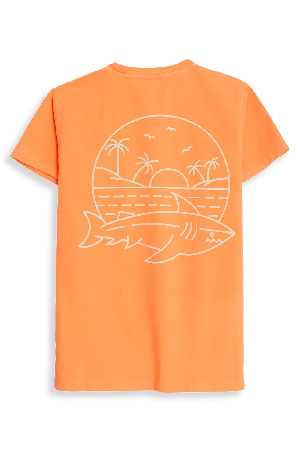 4President Ryan Dark orange T-shirt jongens zomer