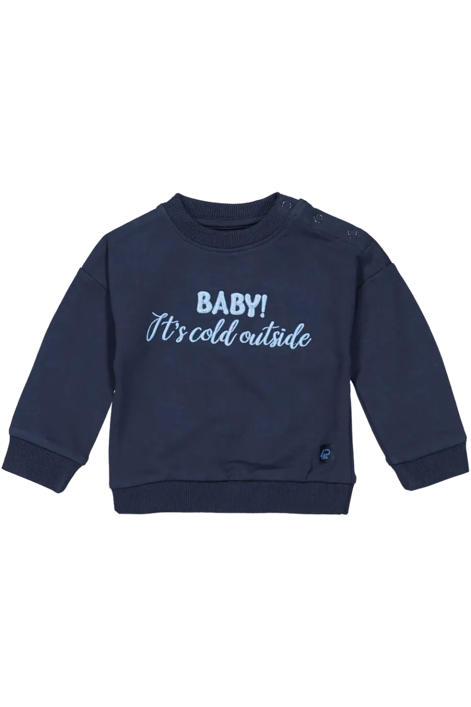 4PRESIDENT Jack Navy Blazer babysweater donkerblauw