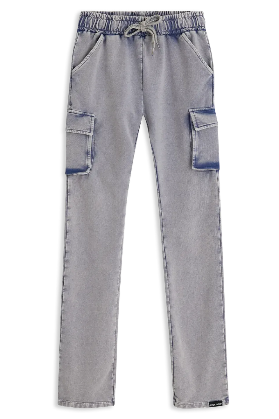 4PRESIDENT Robin Light Blue broek washed