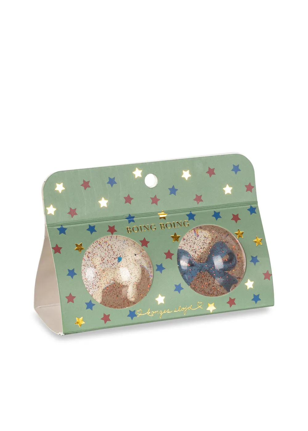 Konges Sløjd Stuiterbal poodle bow glitter