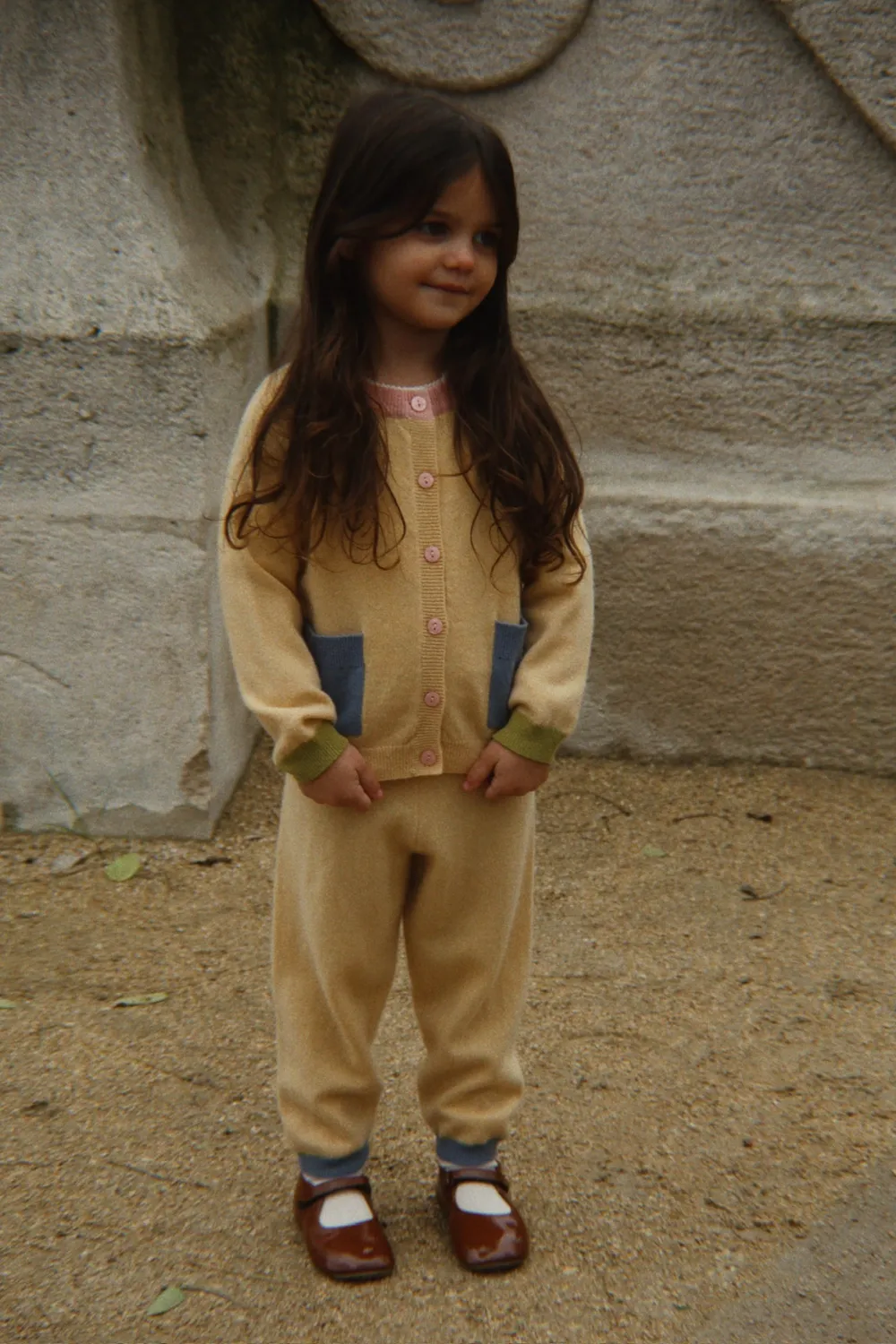 Konges Sløjd Colletti Cardigan Vest Yellow Wol