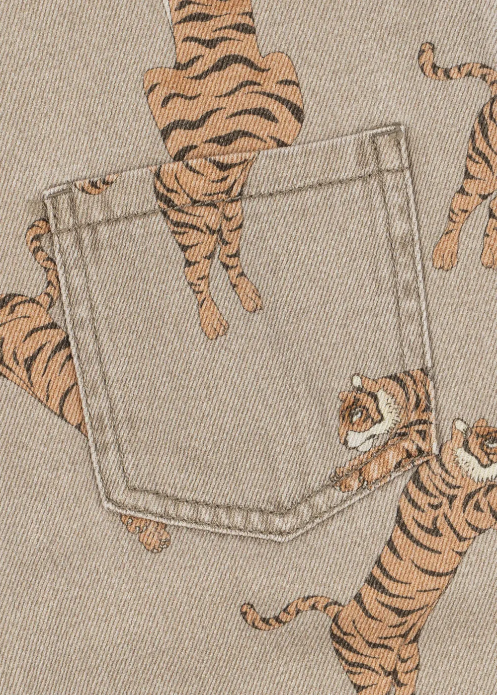 Konges Sløjd Magot tuinbroek tiger biokatoen