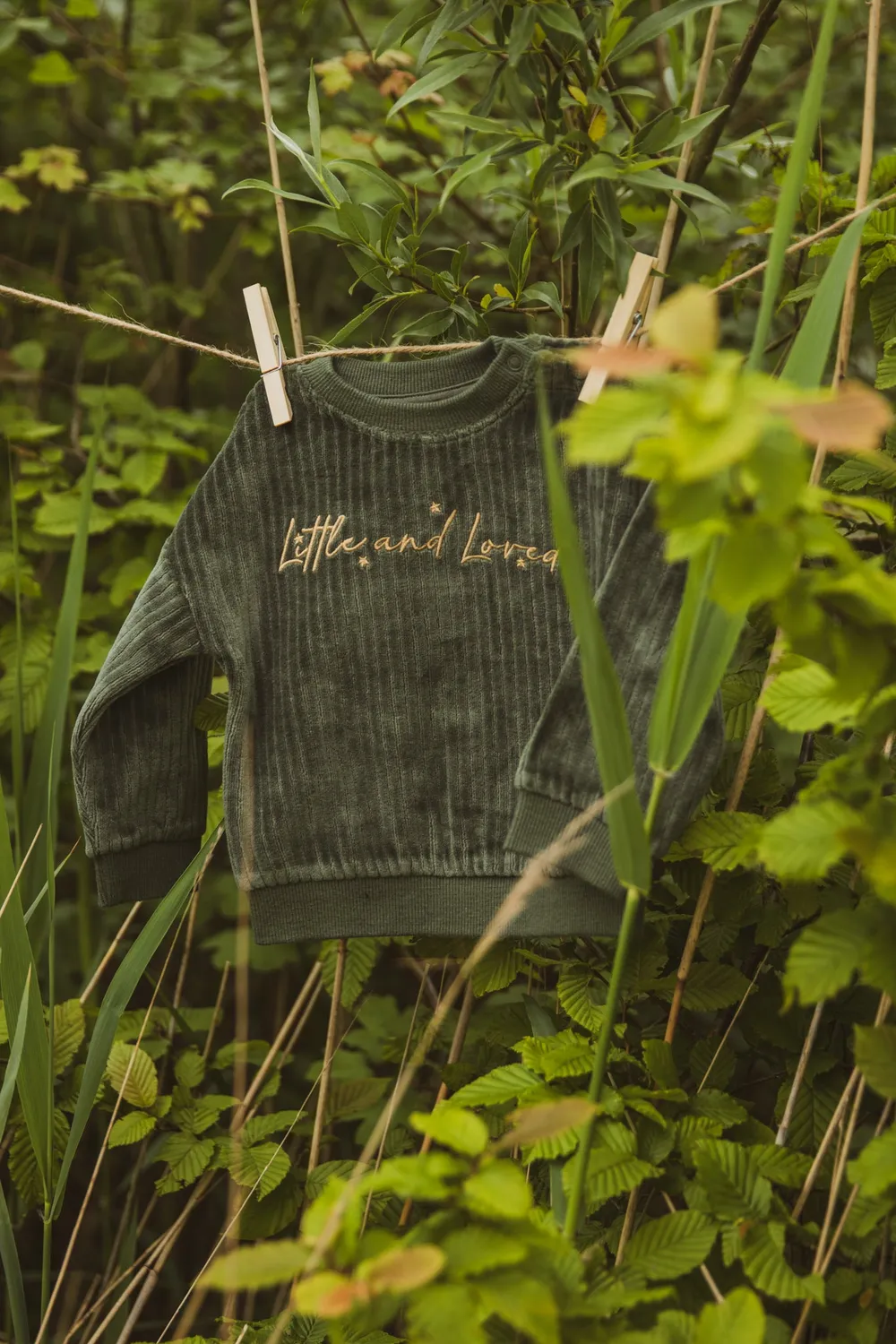4PRESIDENT Jia Agave Green babysweater groen unisex