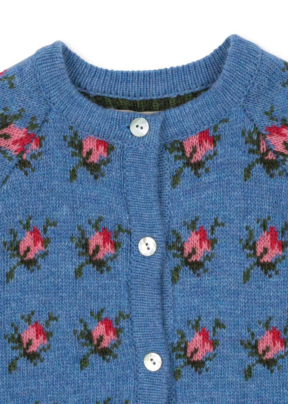 Konges Sløjd Belou cardigan rosie shade wolmix