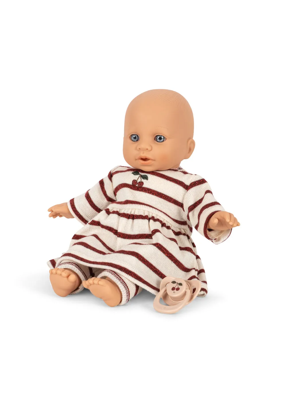 Konges Sløjd Bella babypop creamy stripe 31,5 cm speen