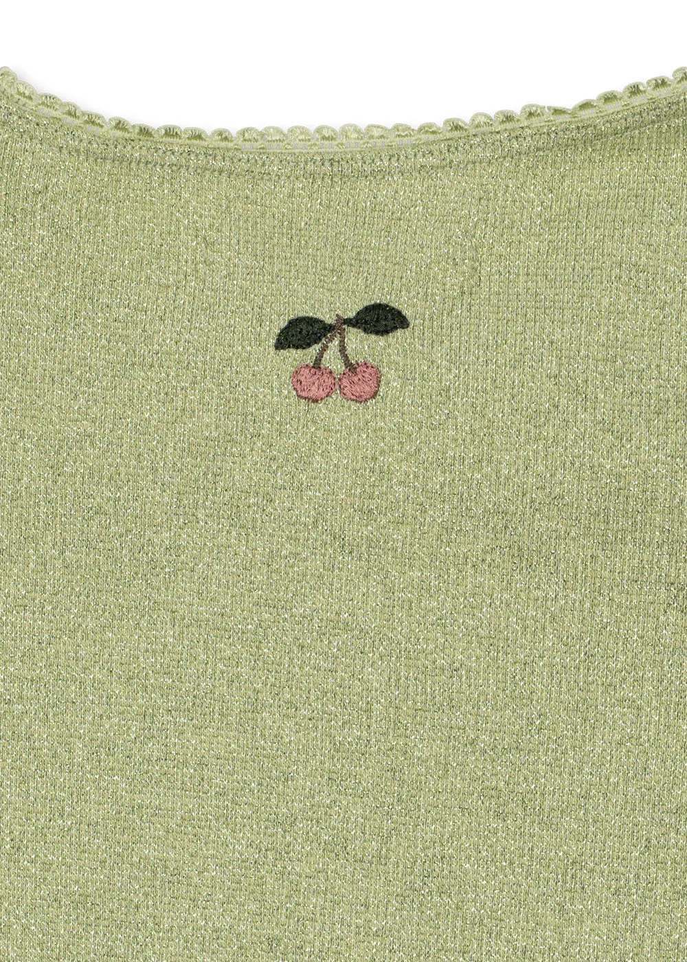 Konges Sløjd Roli vestje leek green lurex
