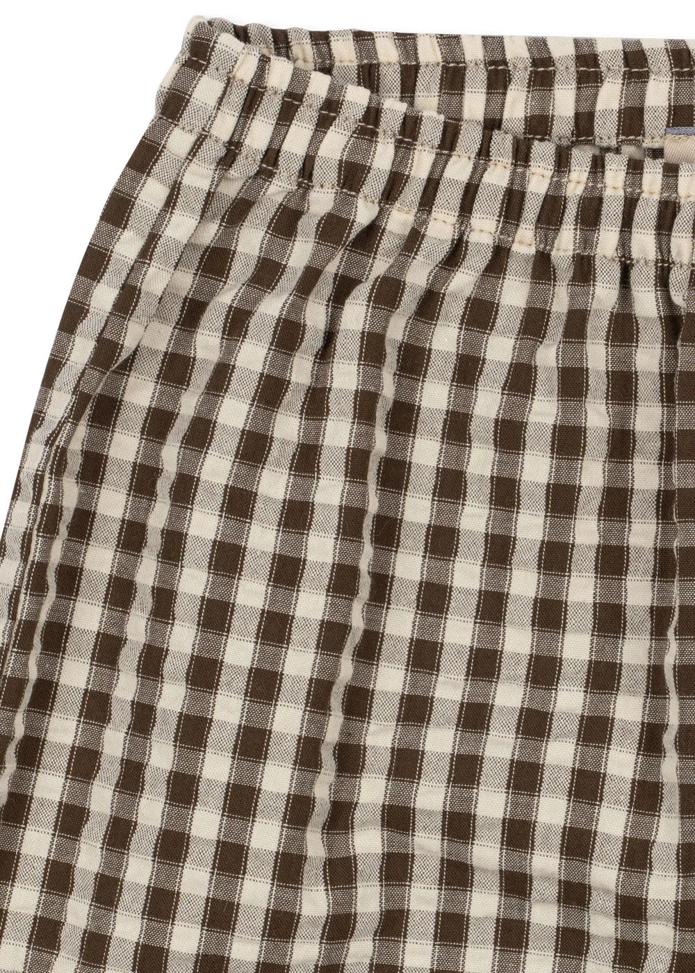 Konges Sløjd Kim broek choco check biokatoen
