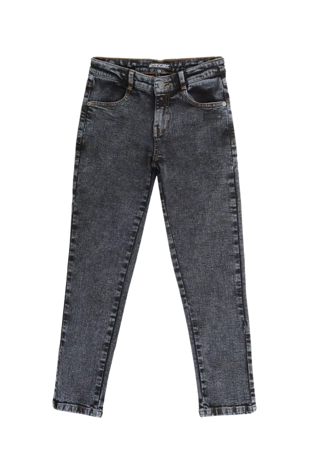 4President Brian Black jeans jongens relaxte pasvorm