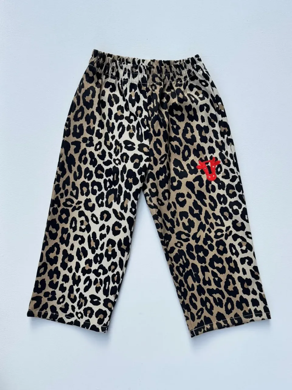 Louloúdi Sabor broek panterprint twill 86/92