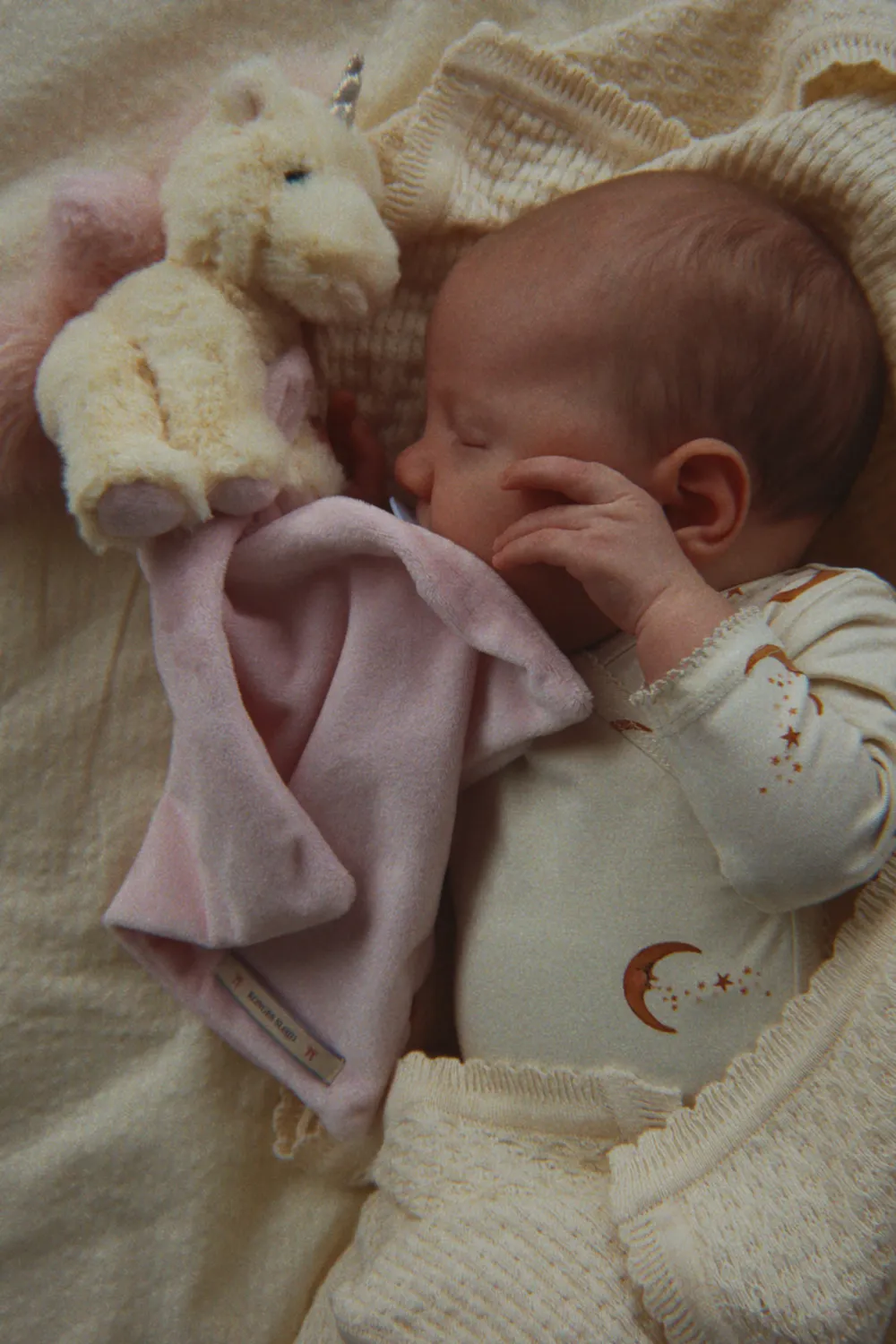 Konges Sløjd Basic newborn romper moon biokatoen