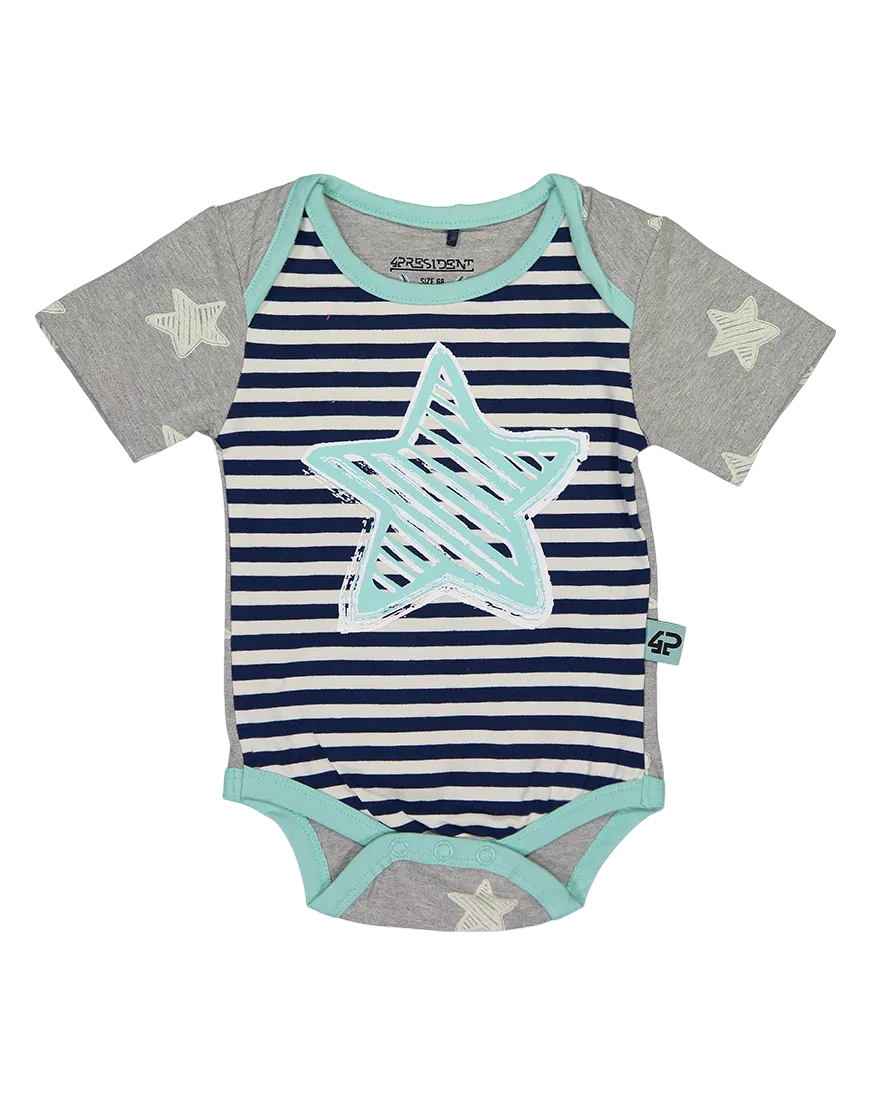 4President Baby Giftset Star katoen 5-delig