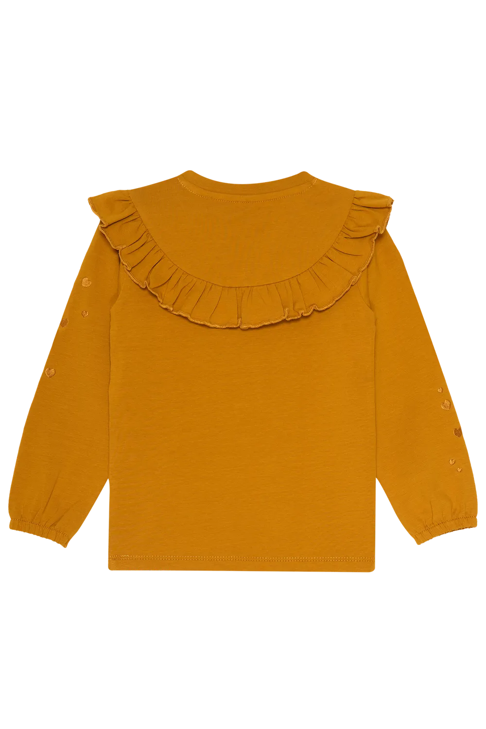 4President Babs meisjes longsleeve ruches katoen
