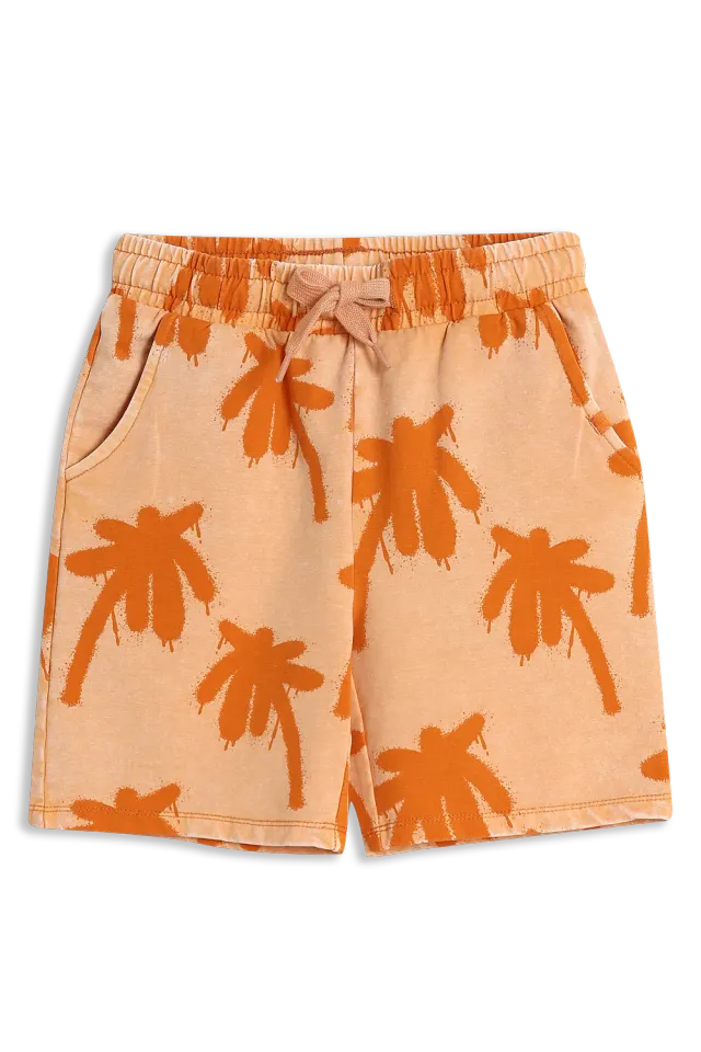 4President Otto Orange short oranje palmprint 74