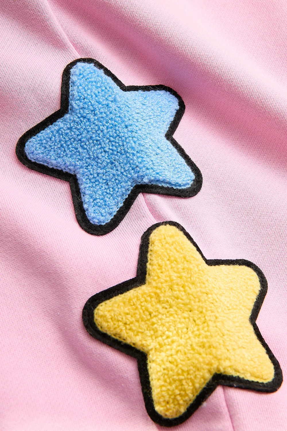 4PRESIDENT Freda joggingbroek pink katoen patches