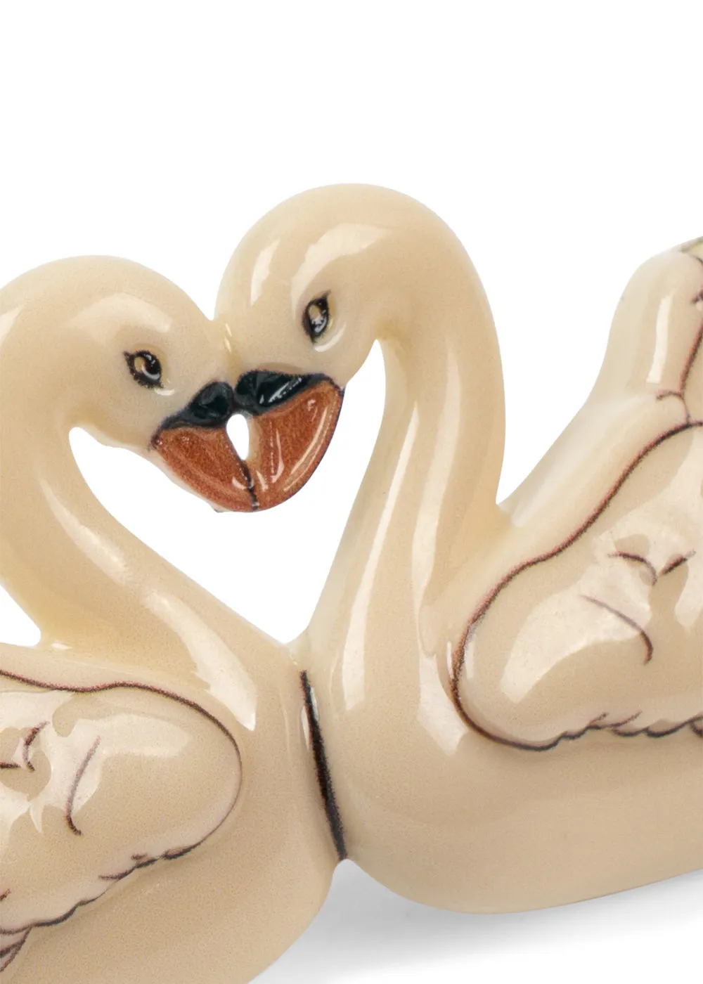 Konges Sløjd zwaan haarclip swan hars