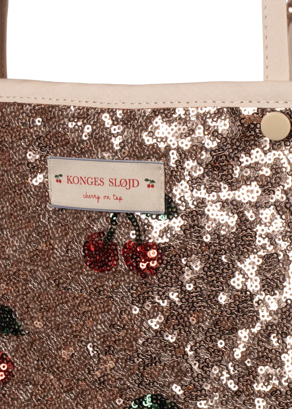 Konges Sløjd Minnie poppenwagen cherry sequin