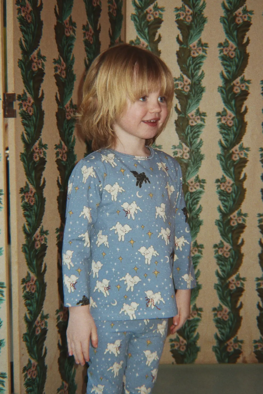 Konges Sløjd Basic blouse broekset sheepy biokatoen