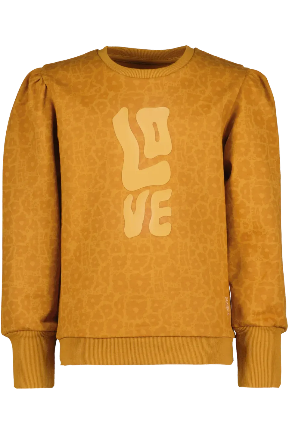 4PRESIDENT Ines sweater love print katoen