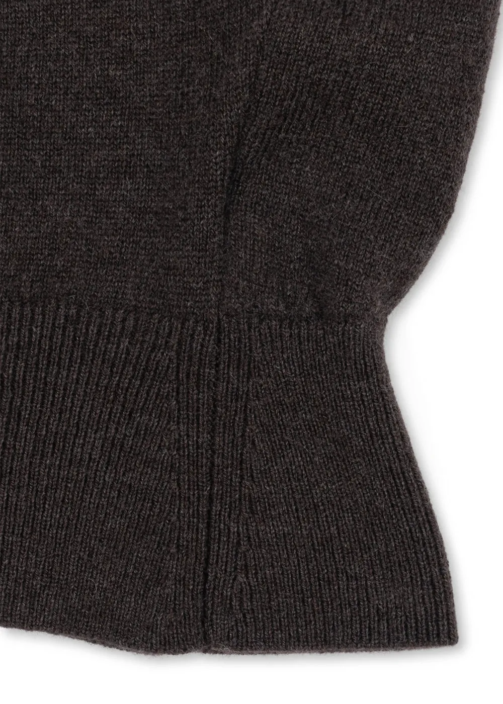 Konges Sløjd Dio cashmere bivakmuts chocolate brown