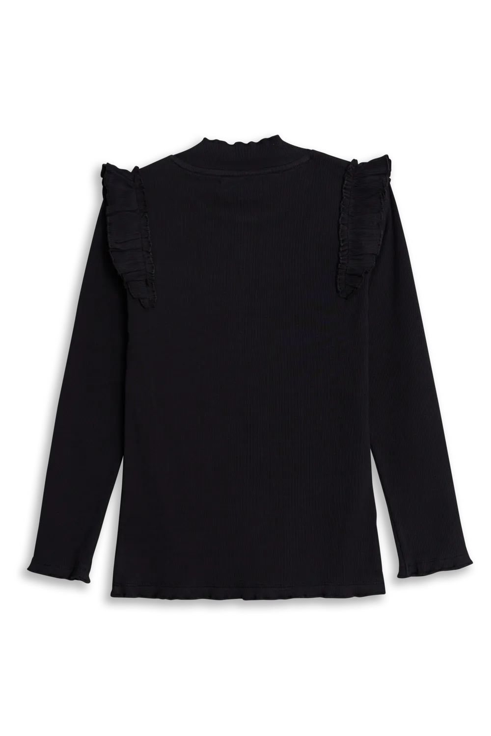 4President Janna Black Beauty longsleeve ruches katoen