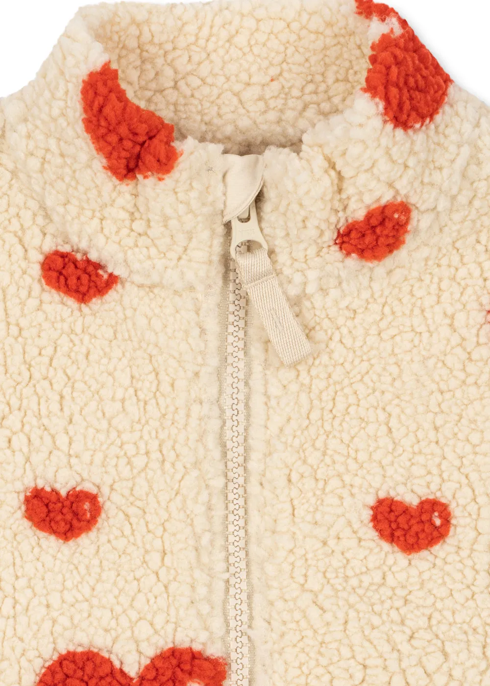 Konges Sløjd Jody teddyjas coeur amour recycled