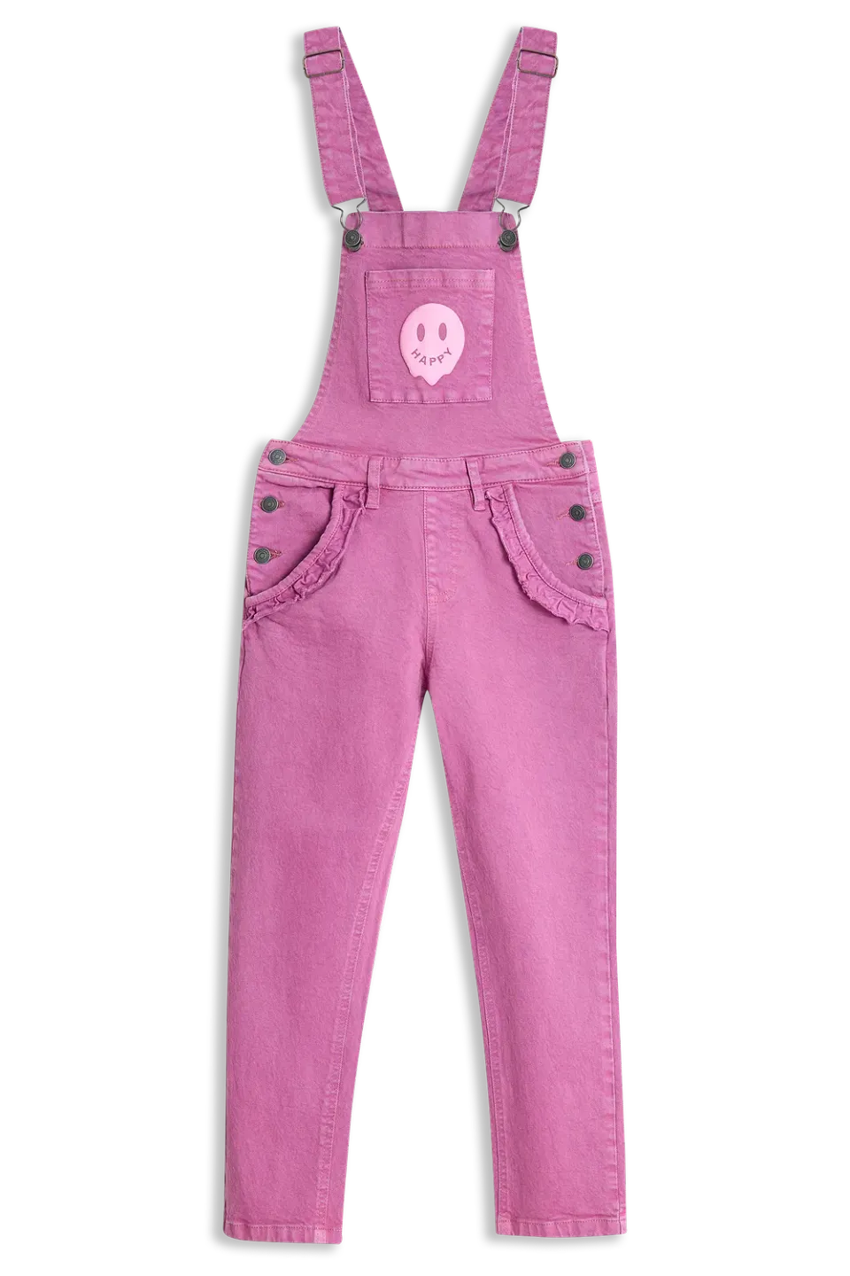 4President Kini Pink tuinbroek roze smiley