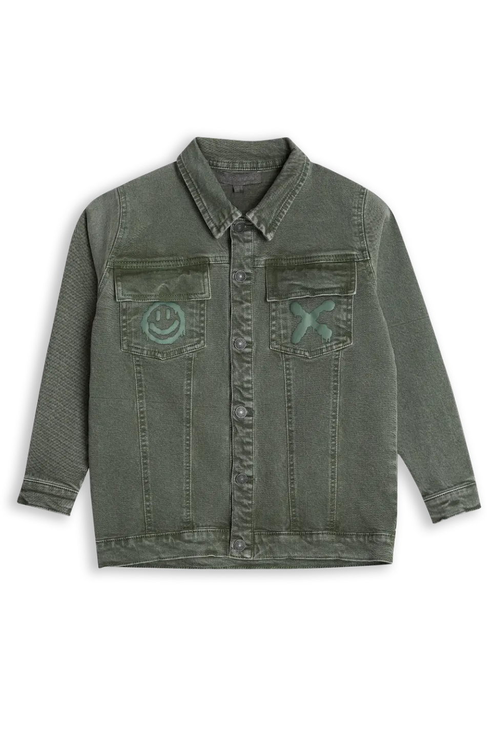 4PRESIDENT Gordon Green overshirt jas jongens katoen