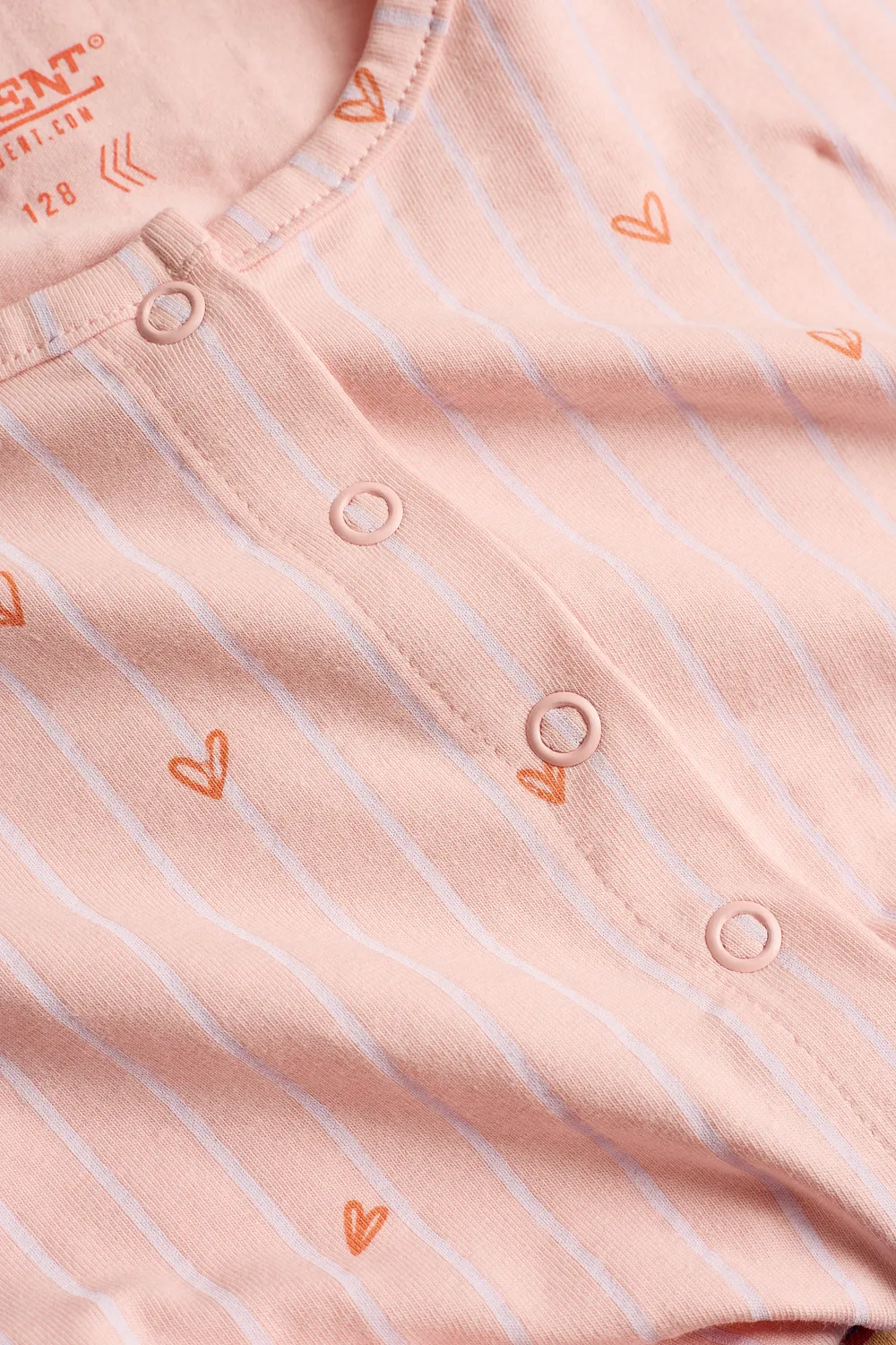 4PRESIDENT Berit Powder pink jumpsuit gestreept