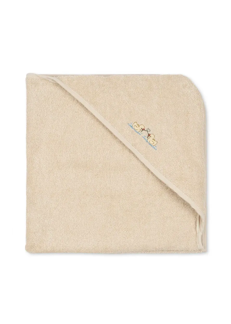 Konges Sløjd Figo babyhanddoek antique white biokatoen