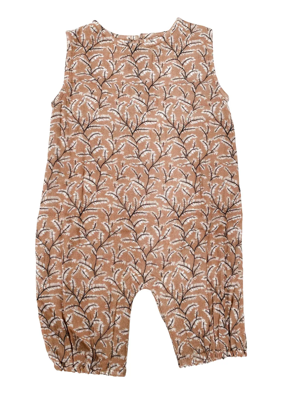 The Mompany Twiggy mouwloze romper muslin