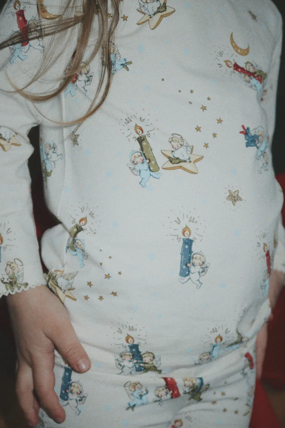 Konges Sløjd Basic kerstpyjama lucia biokatoen