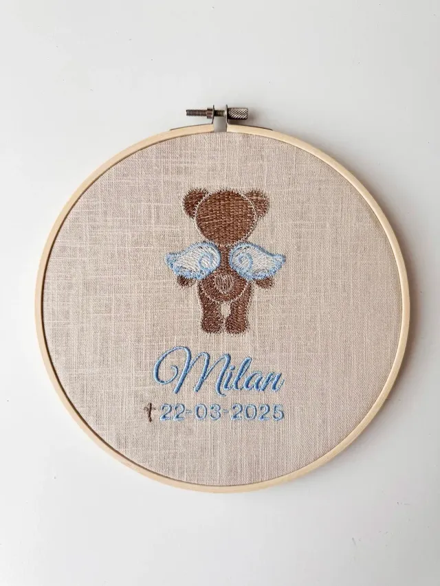 SODA FASHION angel beer gedenkbordje hout