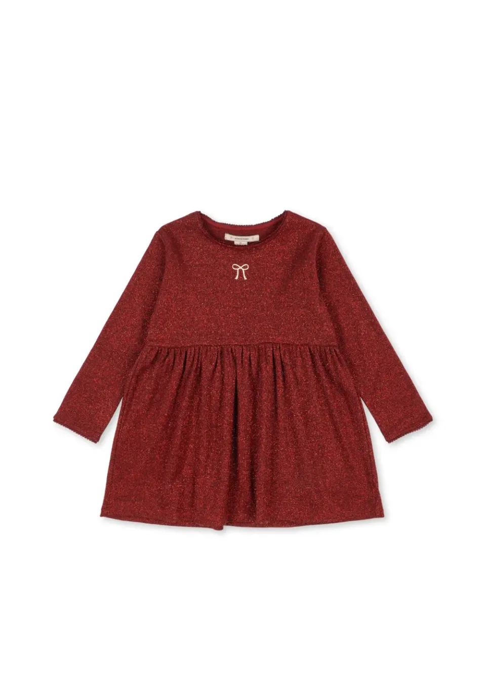 Konges Sløjd Roli jurk red dahlia glitter