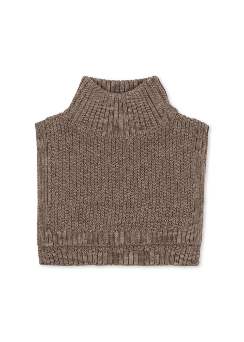Konges Sløjd Fruity nekwarmer bunny brown melange merino