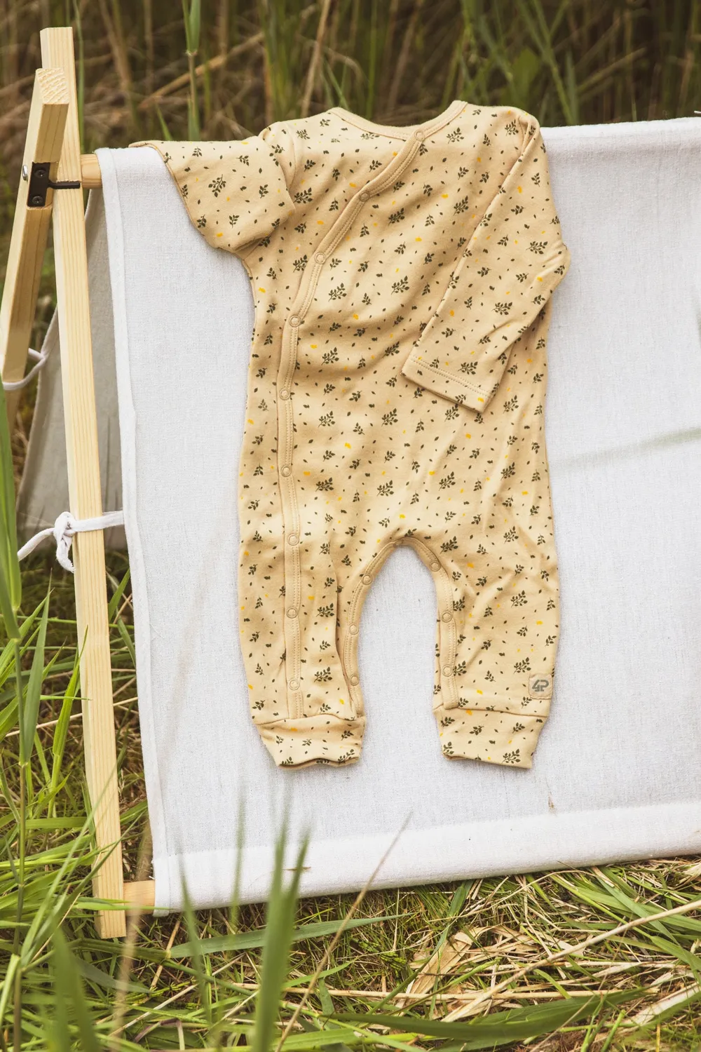 4President Jaimy Romper irish cream print katoen