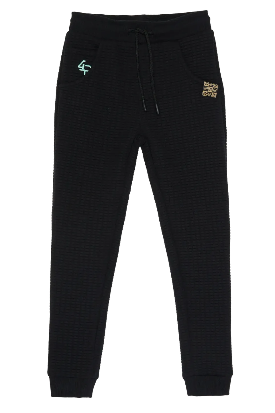 4President Ashwin Black jogger jongens ruit cargo
