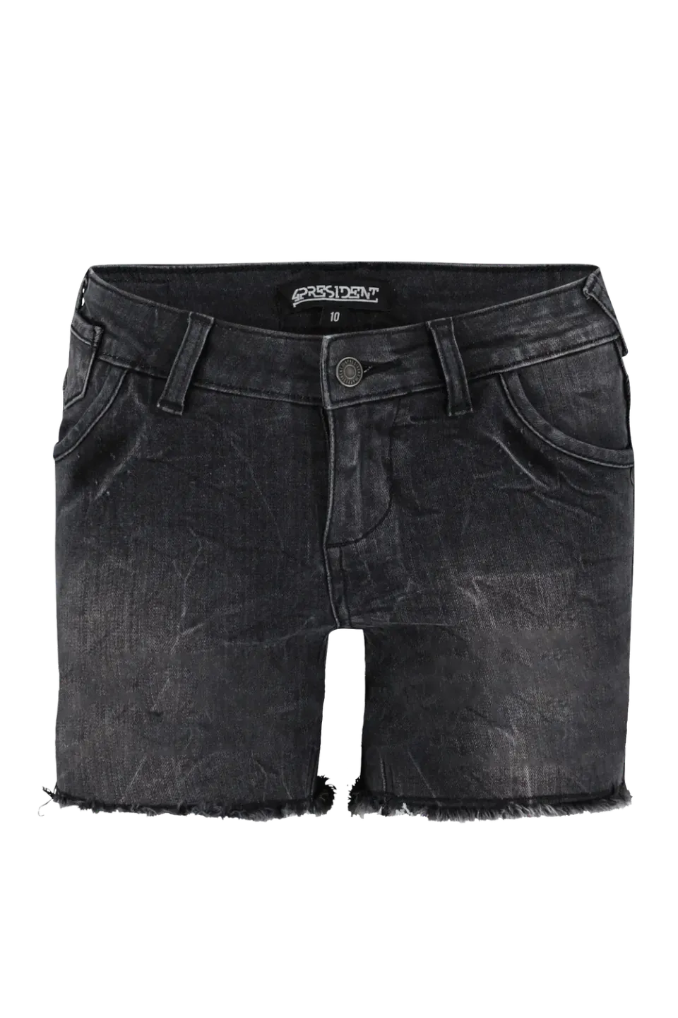 4President Lily Black Used meisjesshort denim katoen