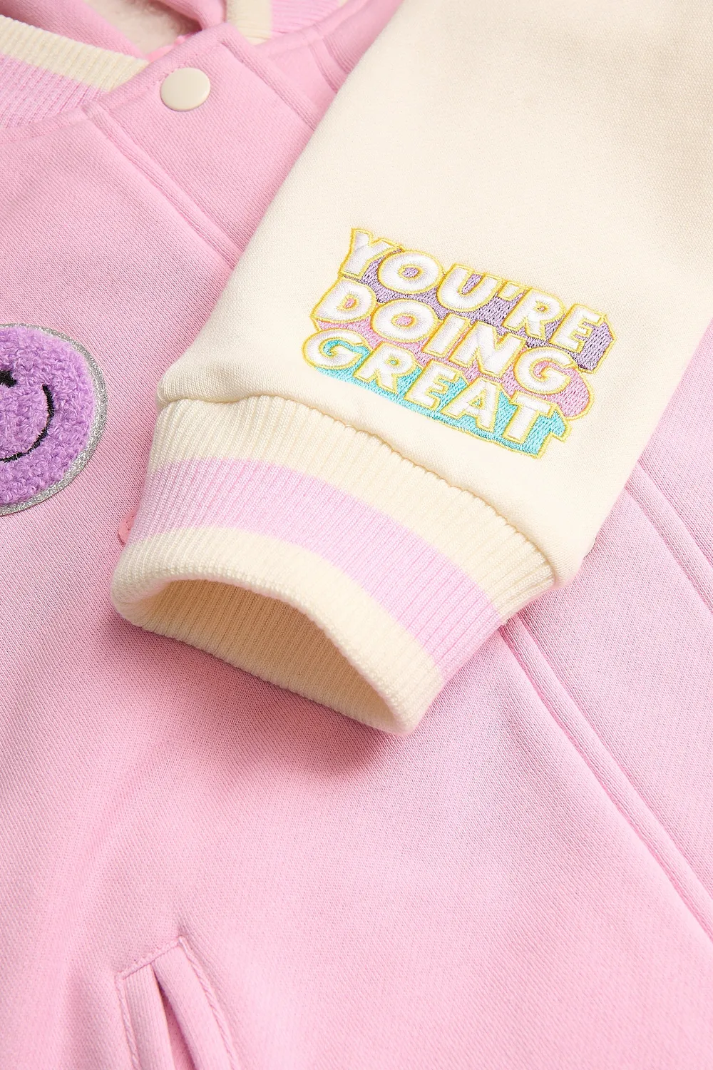 4PRESIDENT Angel Pink hoodie teddy meisjes