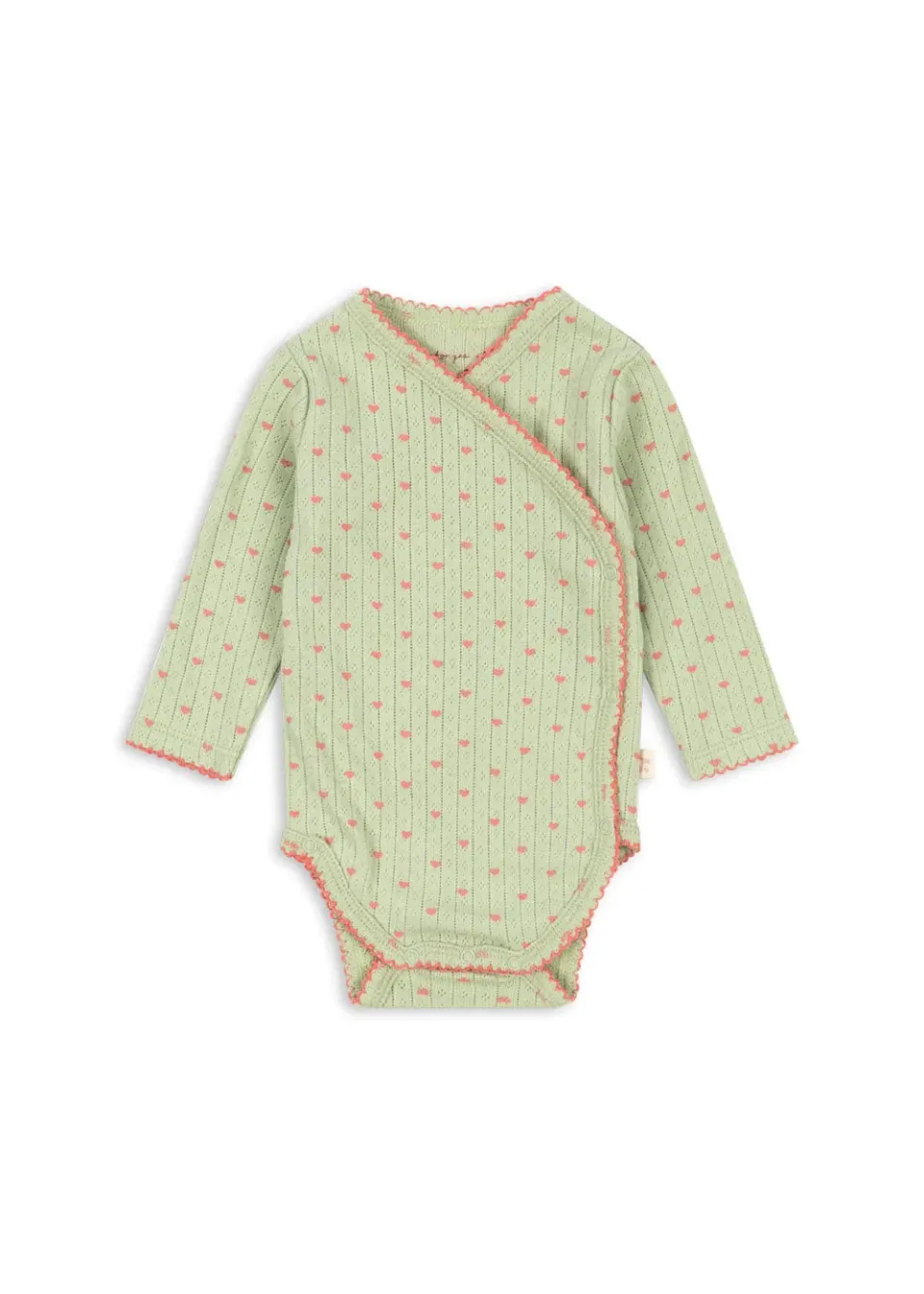 Konges Sløjd Minnie Newborn Overslagromper Coeur Lint Biokatoen
