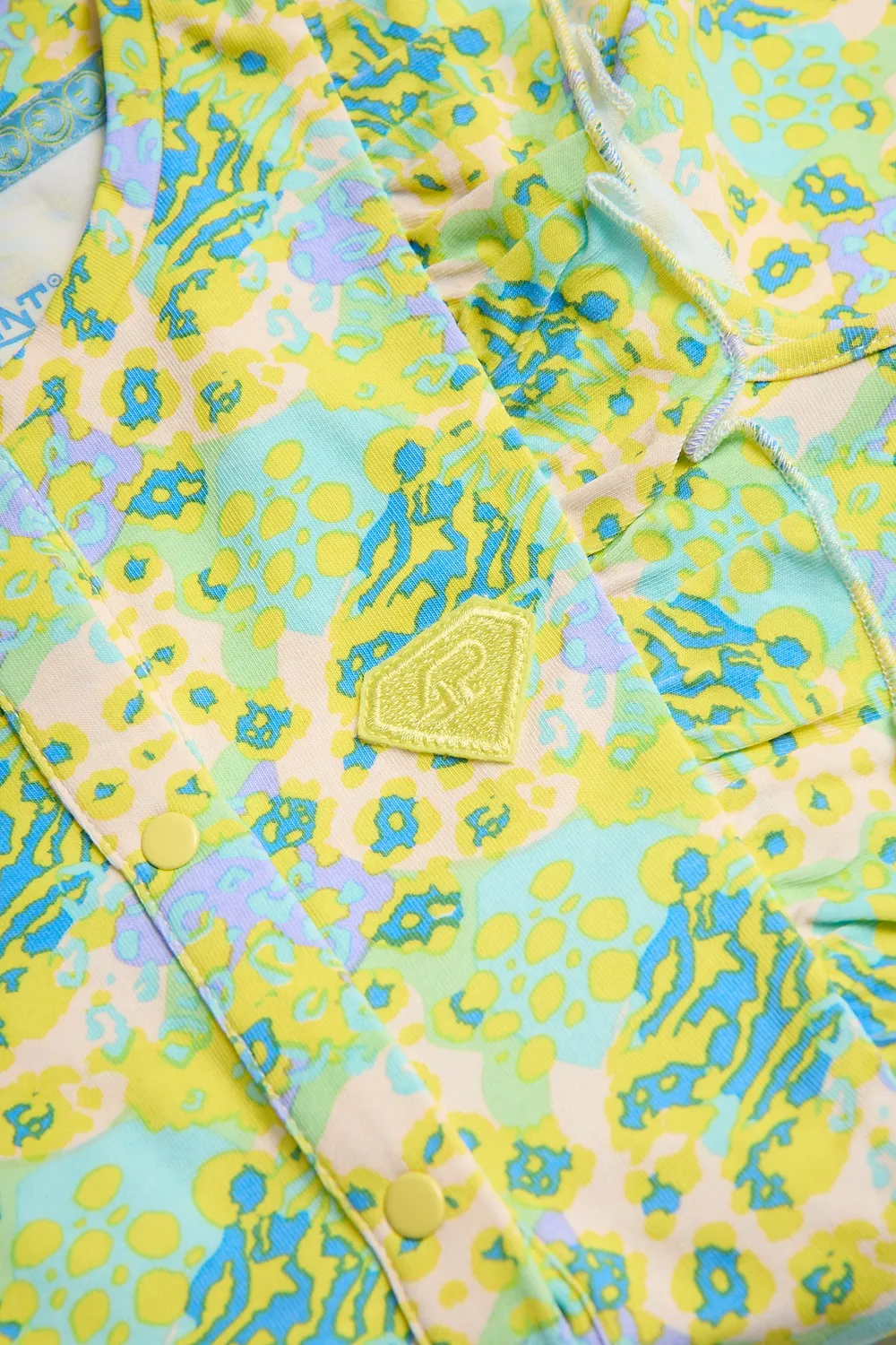 4President Natalee.WD jumpsuit yellow meisjes katoen