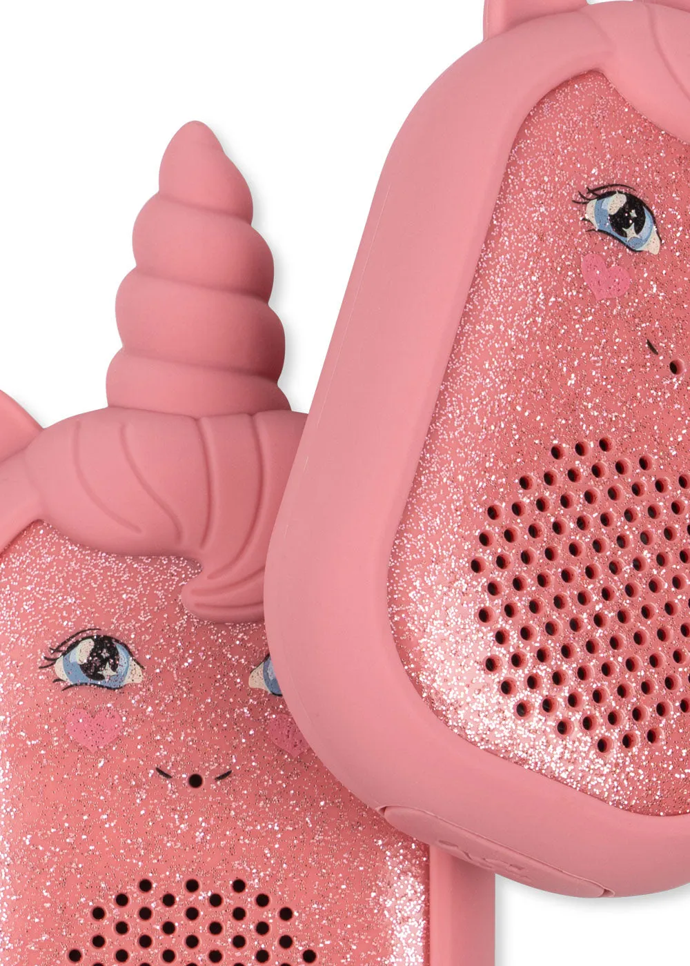 Konges Sløjd Glitter Eenhoorn walkie talkie sparkling pink
