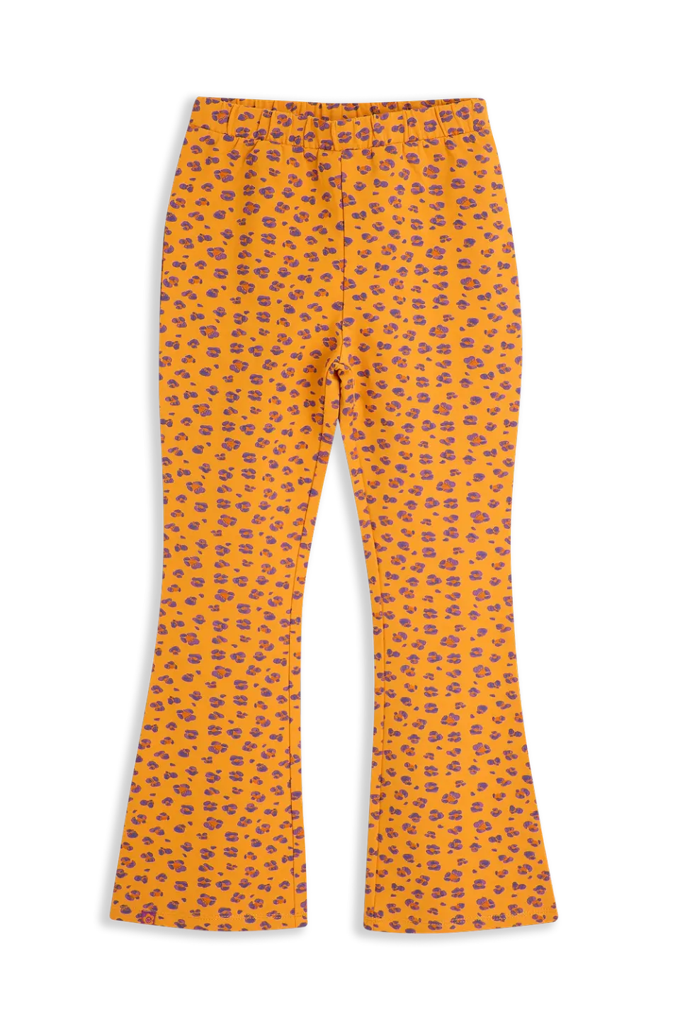 4PRESIDENT Nala Orange broek meisjes luipaardprint