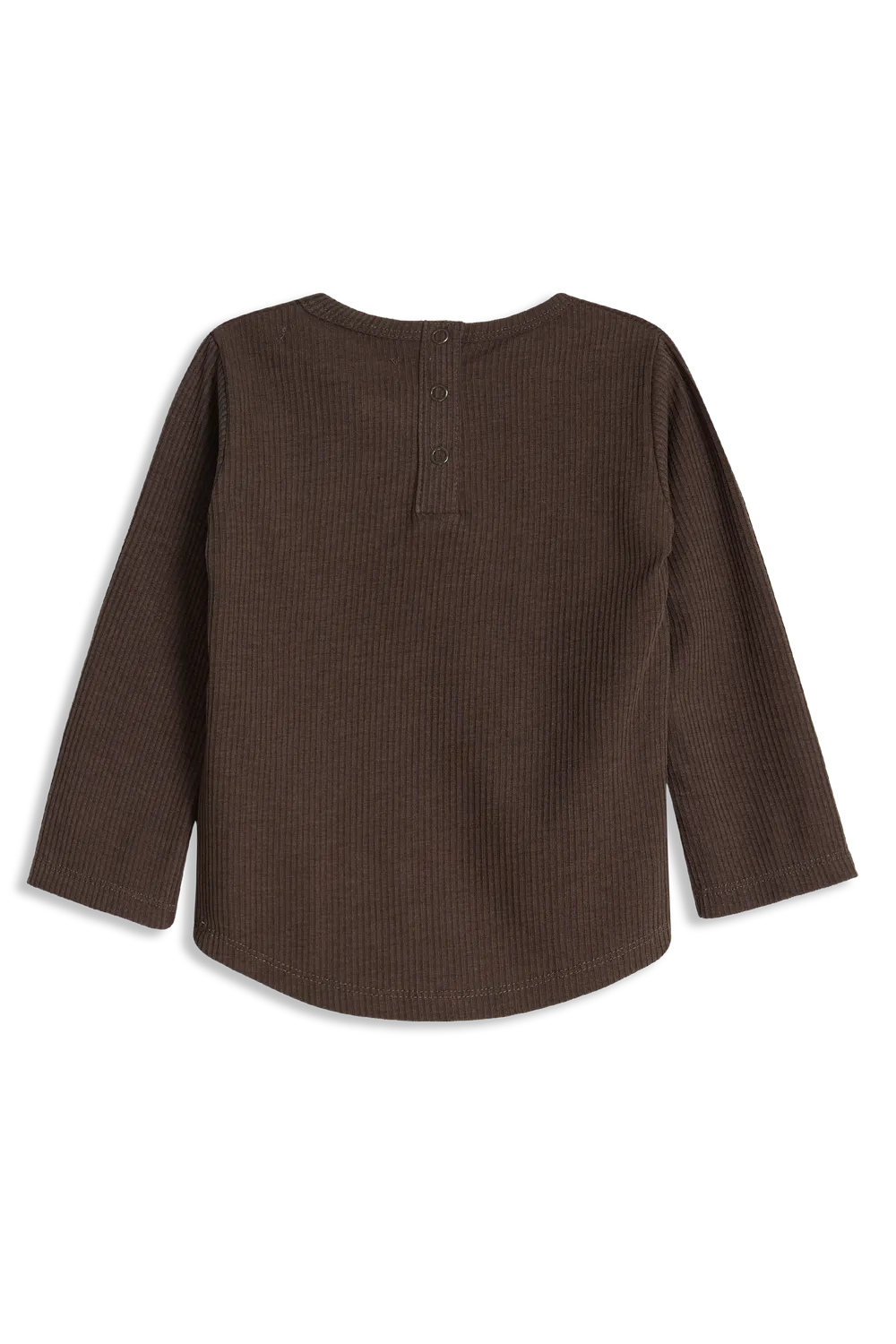 4PRESIDENT Kailani Brown longsleeve bruin katoen