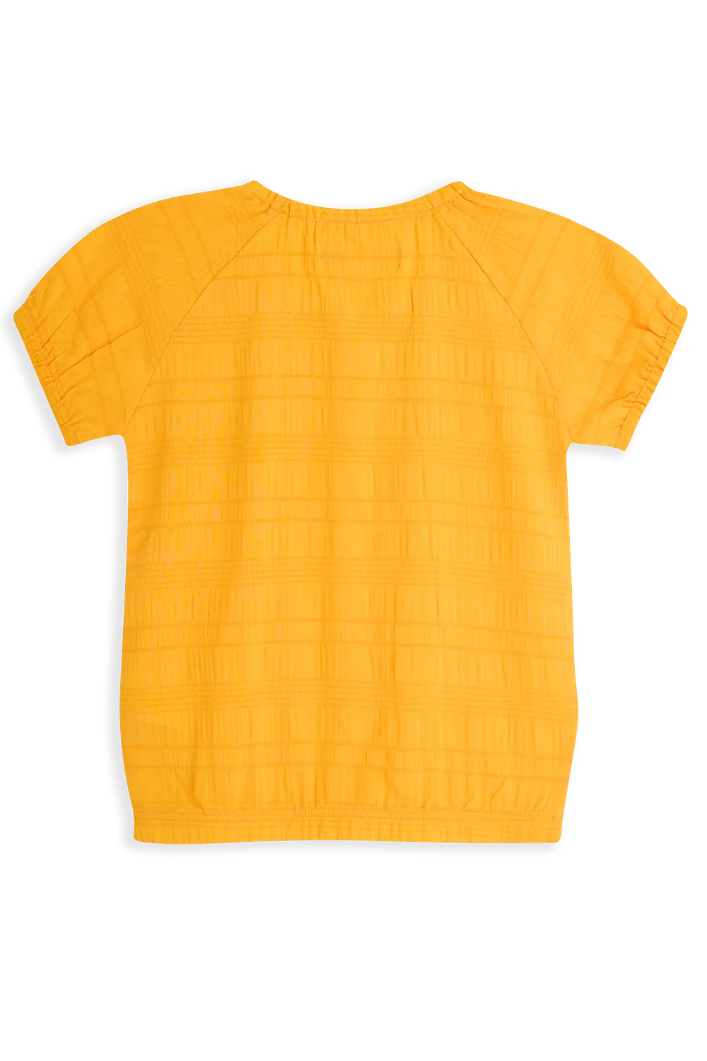 4President Nonna T-shirt meisjes oranje licht zomer shirt