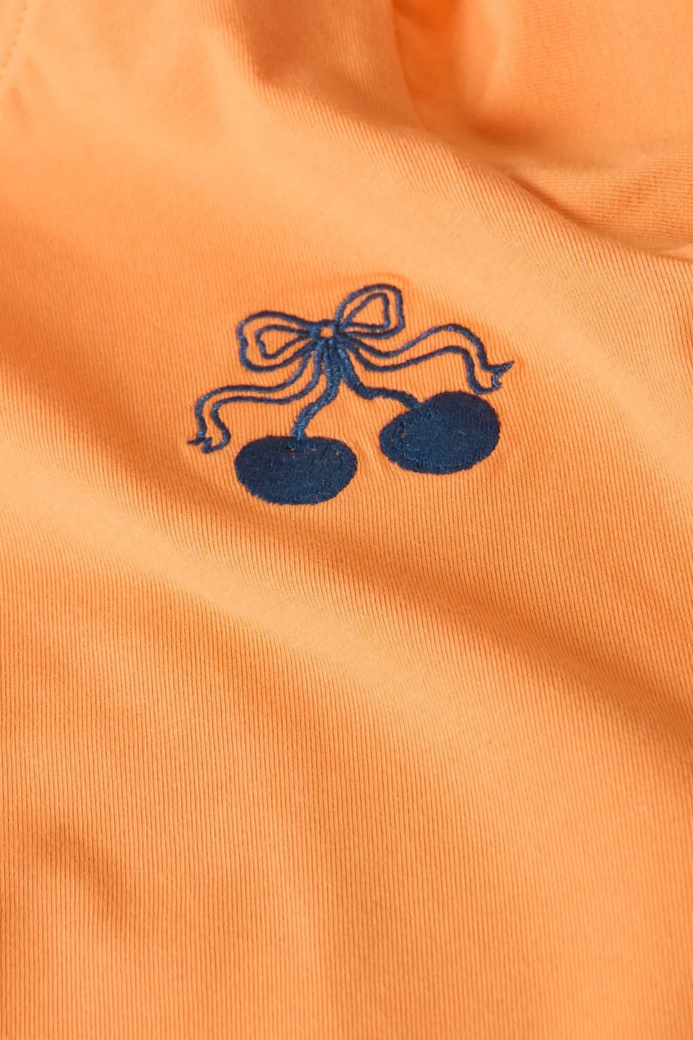 4PRESIDENT Eline longsleeve orange ochre backprint