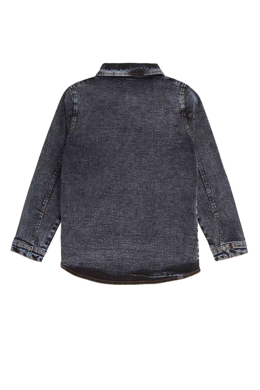 4PRESIDENT Bert Black longsleeve jongens flanellook
